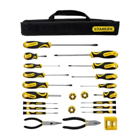 Jogo de Ferramentas com 39 Peças com Mala Nylon 62-114 STANLEY-5189289c-41cc-49a1-978f-37d87a7258b6