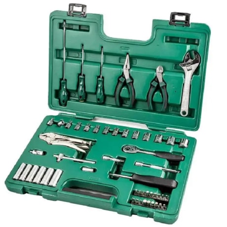 Jogo de Ferramentas com 52 Peças na Maleta Plástica ST09505SJ SATA-994b26fb-6231-43e3-b489-c3df57e09d14