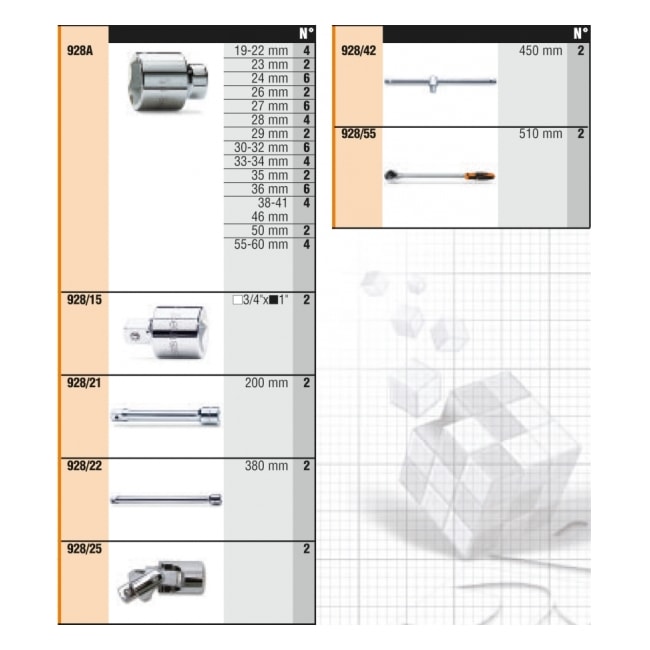 Jogo de Ferramentas com 92 Peças 066000131 BETA -22845ad5-6540-4388-b93a-e25e622a8061