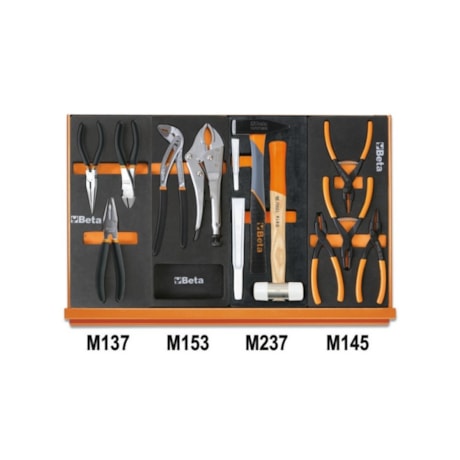 Jogo de Ferramentas com Bandeja em Espuma EVA 151 Peças 5904VU/2M BETA-60ff1cd5-7353-412d-98c8-2ccf51cbdbf5