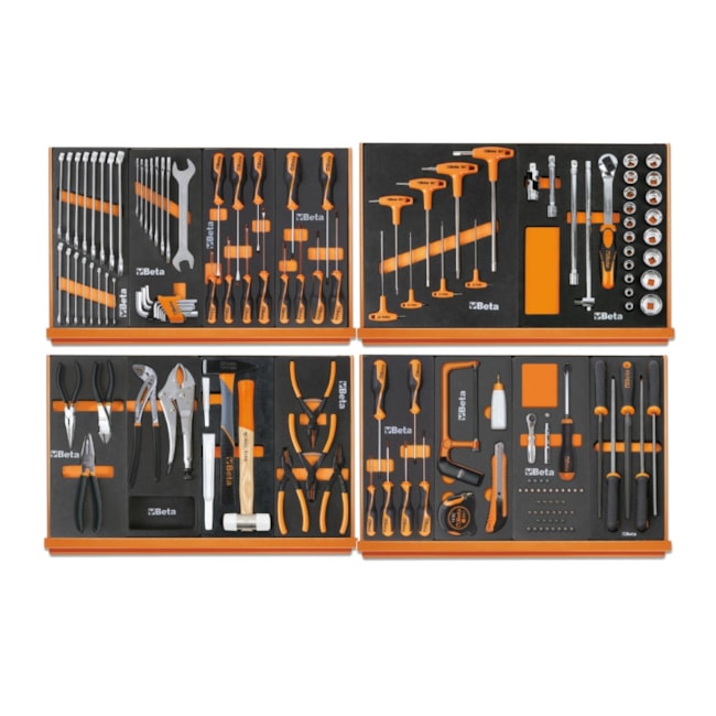 Jogo de Ferramentas com Bandeja em Espuma EVA 151 Peças 5904VU/2M BETA-f399003e-8eab-4bac-896c-4f1501fb4787