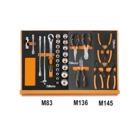 Jogo de Ferramentas com Bandeja em EVA 170 Peças 5904VG/2M BETA-61bc6bec-ee75-4868-9d33-68e1f453a40f