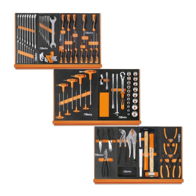 Jogo de Ferramentas com Bandeja em EVA 91 Peças 5904VU/1M BETA-8cae6282-6445-4827-b678-35ae537de9c6