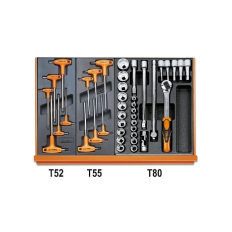 Jogo de Ferramentas com Bandejas em ABS 146 Peças 5904VU/3T BETA-4fa60687-31ef-4304-9c81-f4ee1561ae01