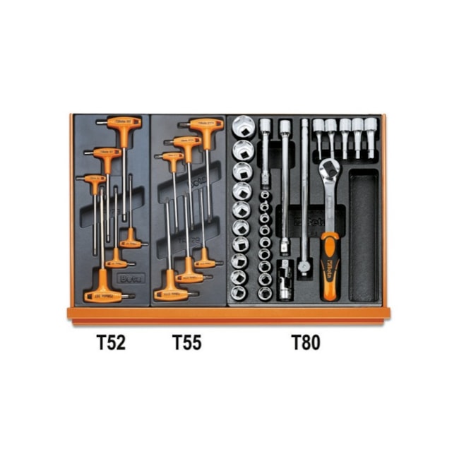 Jogo de Ferramentas com Bandejas em ABS 146 Peças 5904VU/3T BETA-49f0c987-89cf-45d4-b5e9-192b869c8a73