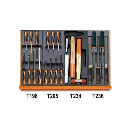 Jogo de Ferramentas com Bandejas em ABS 146 Peças 5904VU/3T BETA-7904a41b-5c44-488b-977d-b9a79f22bde7
