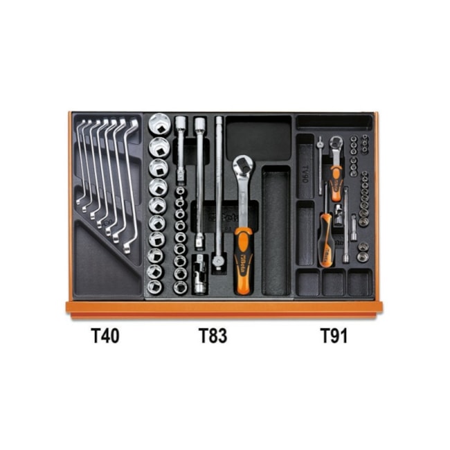 Jogo de Ferramentas com Bandejas em ABS 153 Peças 5904VI/2T BETA-5cbb8493-3458-4c09-b5fa-a075e0703e00