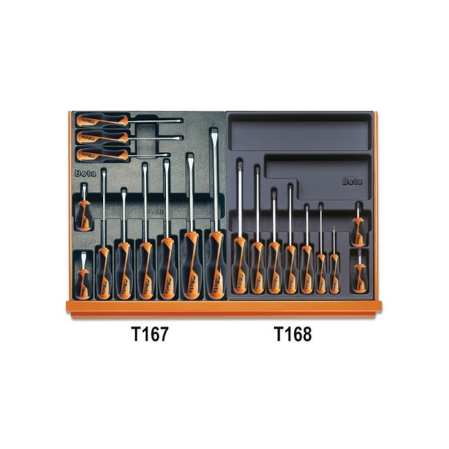Jogo de Ferramentas com Bandejas em ABS 153 Peças 5904VI/2T BETA-52629da1-a186-4b5f-8bd5-efbdb5788a0e