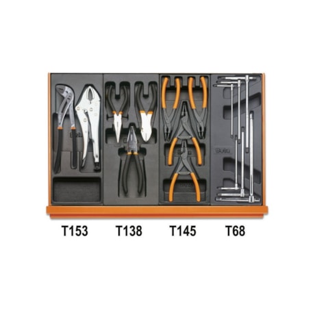 Jogo de Ferramentas com Bandejas em ABS 153 Peças 5904VI/2T BETA-63dc9e04-ab2b-4e58-acf6-6e4a4ca20f1f