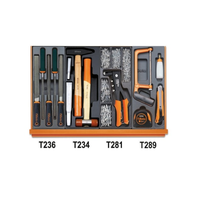 Jogo de Ferramentas com Bandejas em ABS 153 Peças 5904VI/2T BETA-76b3c23c-9dbd-4391-9195-cec9e6162c1e