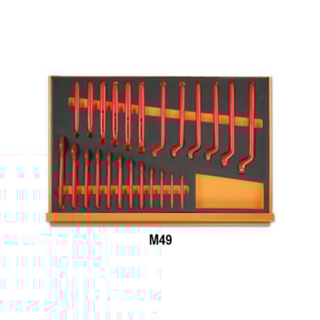 Jogo de Ferramentas com Bandejas em EVA 66 Peças 5988 VHB-MQ BETA-4a4e2456-f639-4d3d-a925-2a5994844449