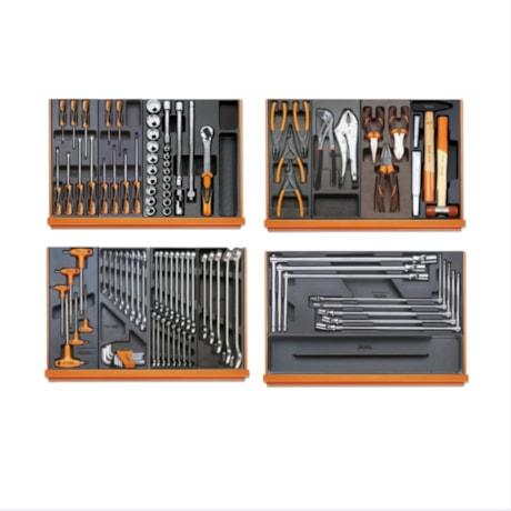 Jogo de Ferramentas com Bandejas Termoformadas de ABS 102 Peças 5904VG/3T BETA-359e59af-35f4-4fdb-aa3e-e273861e297b