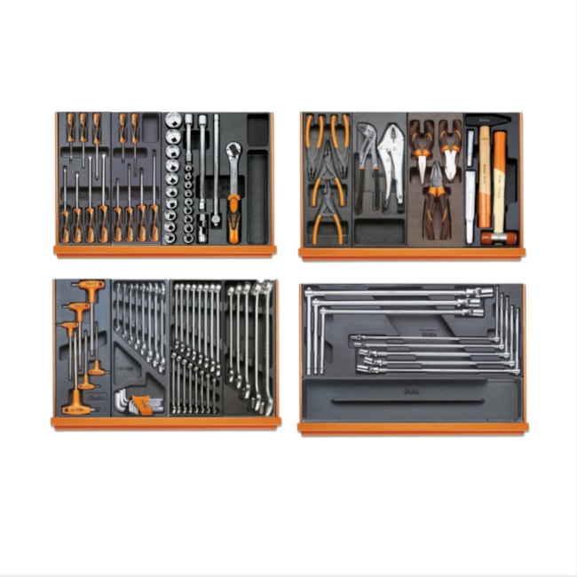 Jogo de Ferramentas com Bandejas Termoformadas de ABS 102 Peças 5904VG/3T BETA-102aef7d-9a71-48c7-bace-d017c69bb3c3