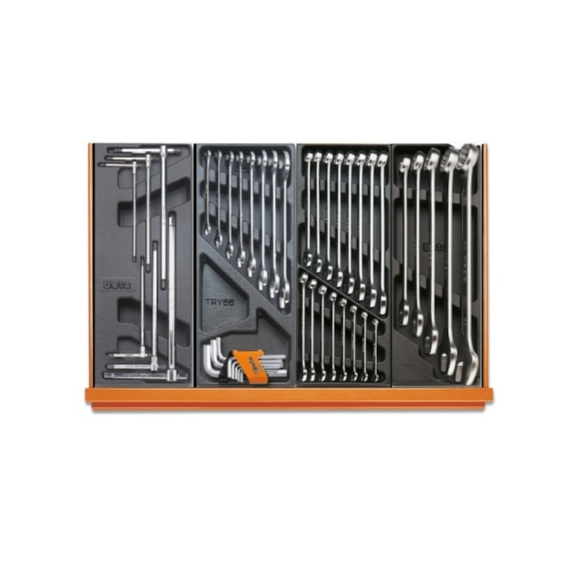 Jogo de Ferramentas com Bandejas Termoformadas de ABS 104 Peças 5904VU/2T BETA-48bfba96-86fc-4f86-be7c-53185f962c44