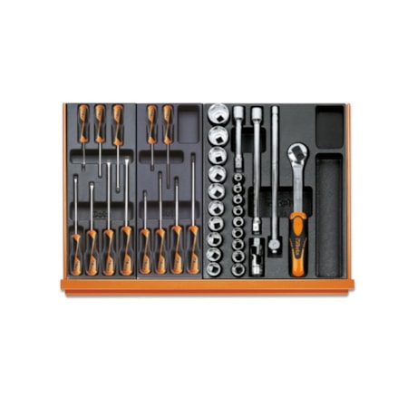 Jogo de Ferramentas com Bandejas Termoformadas de ABS 104 Peças 5904VU/2T BETA-535fd59e-f2b7-4c82-97f7-7de1d19d8634