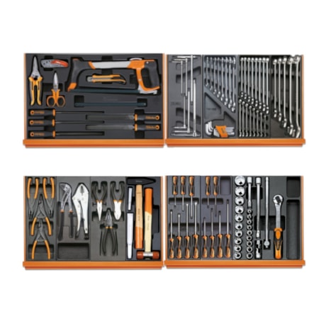 Jogo de Ferramentas com Bandejas Termoformadas de ABS 104 Peças 5904VU/2T BETA-dfecd2e1-abd1-40d8-8b6a-96c7bc22e6e7