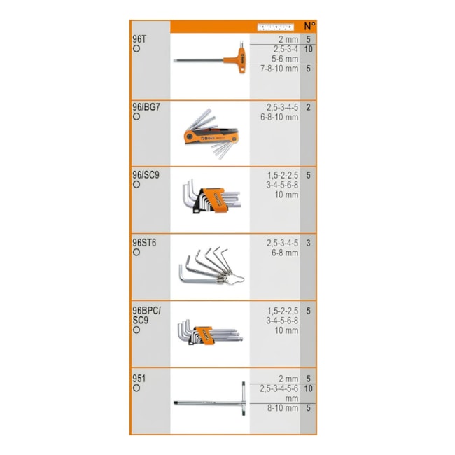 Jogo de Ferramentas com Ganchos sem Painel 257 Peças 066000051 BETA-83c4423f-80d0-405a-840f-e383944328d6