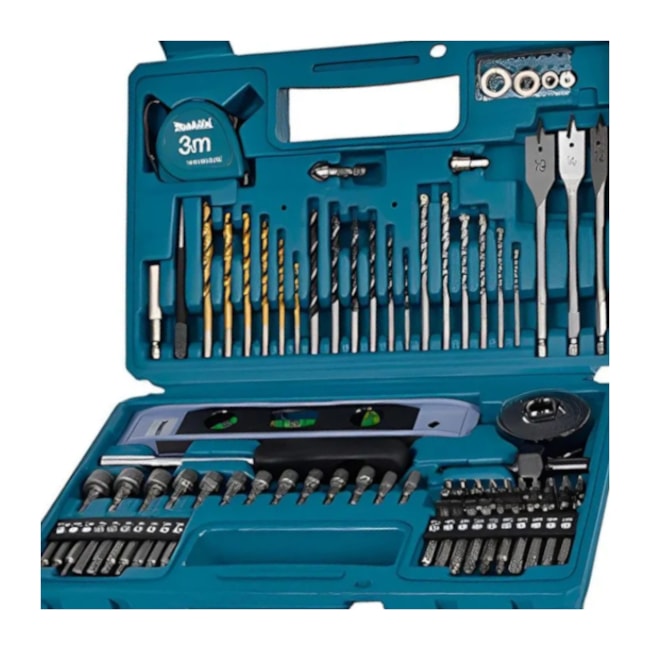 Jogo de Ferramentas Completo para Fixar e Parafusar + Acessórios com 102 Peças E-10730 MAKITA-b612f784-62a8-49f5-b1d8-60fd8e73284f