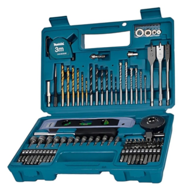 Jogo de Ferramentas Completo para Fixar e Parafusar + Acessórios com 102 Peças E-10730 MAKITA-d8bcb1d7-6aaf-4915-98e5-e1e393c95e6b