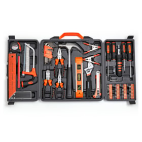 Jogo de Ferramentas DIY Reparos e Manutenções com 69 Peças 4000D S21003069 ROBUST