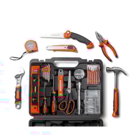 Jogo de Ferramentas DIY Reparos e Manutenções com 85 Peças 4000C S21003085 ROBUST-b23c0f78-42fe-409c-b96a-41b58e6d11f4