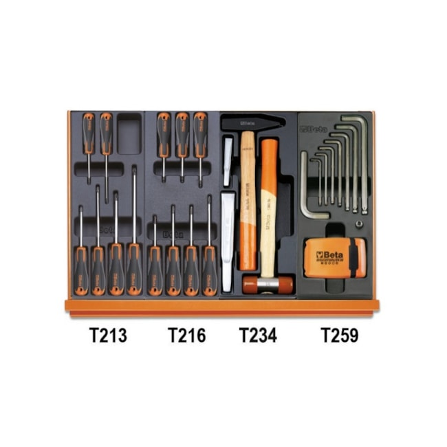 Jogo de Ferramentas em Bandejas de ABS 5904VU/4T BETA-0634c7f7-5484-473d-a060-21ce70a22c2a