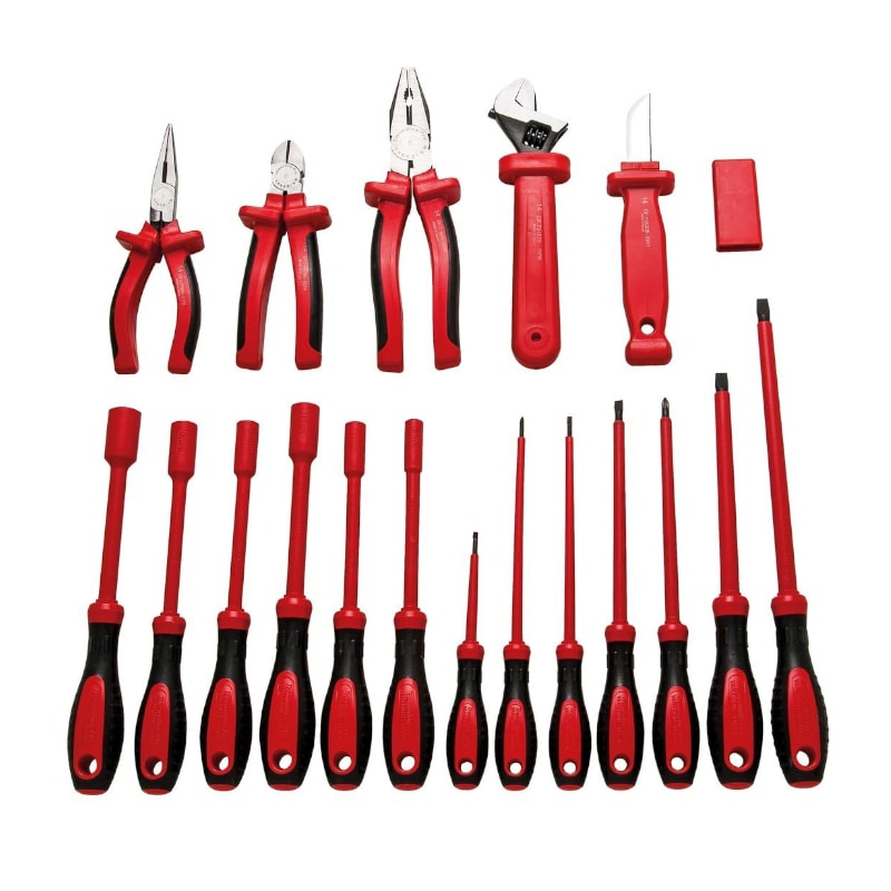 Jogo de Ferramentas Isoladas 1000V IEC60900 com 18 Peças 44349918