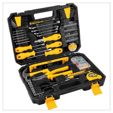Jogo de Ferramentas M.R.O com 163 Peças e Maleta 3599163000 VONDER-4462626e-62bd-437b-974b-79873948822f