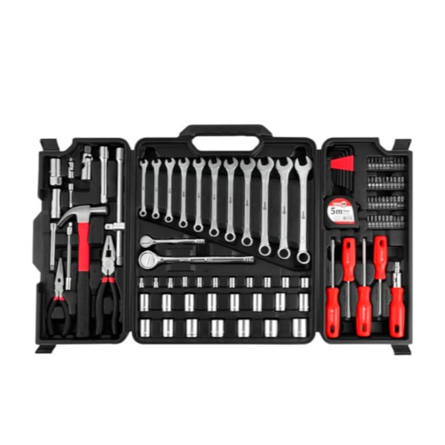 Jogo de Ferramentas Maleta Plástica 111 Peças 3599110111 NOVE54-26dde8cc-ac2f-4754-9098-a3f352770506