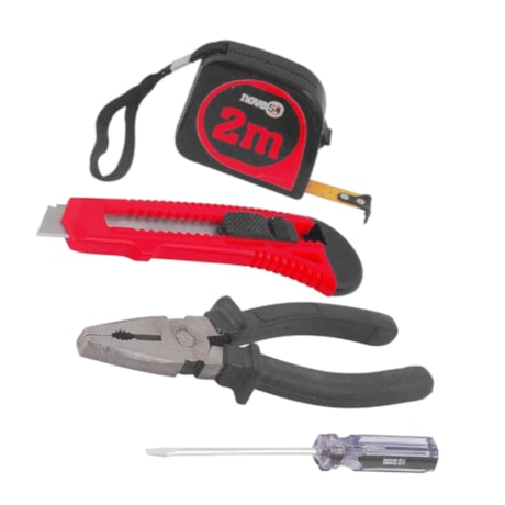 Jogo de Ferramentas Manuais com 4 Peças JF 040 NOVE54-fe947224-e485-45e8-9c22-70a51fcef9e8