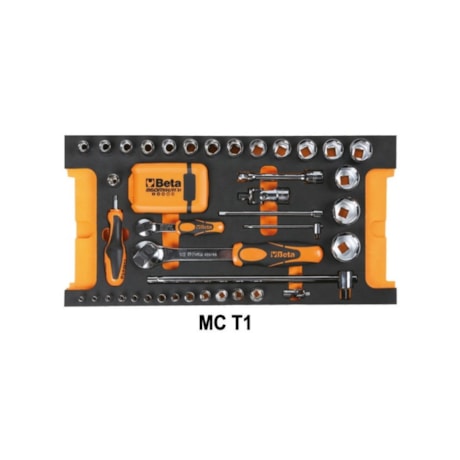 Jogo de Ferramentas para Carrinho com Bandejas em EVA 109 Peças 5914VU/M BETA-7ffb1ddc-f641-4247-9f76-22f71ed0a297