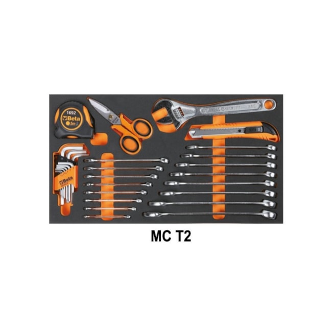 Jogo de Ferramentas para Carrinho com Bandejas em EVA 109 Peças 5914VU/M BETA-28b0c02a-ef3f-4622-8e6e-0d215c875f80