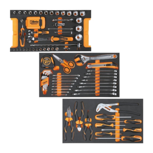 Jogo de Ferramentas para Carrinho com Bandejas em EVA 109 Peças 5914VU/M BETA-9dee7f06-3cc5-41c3-a143-3aeb34c1616b