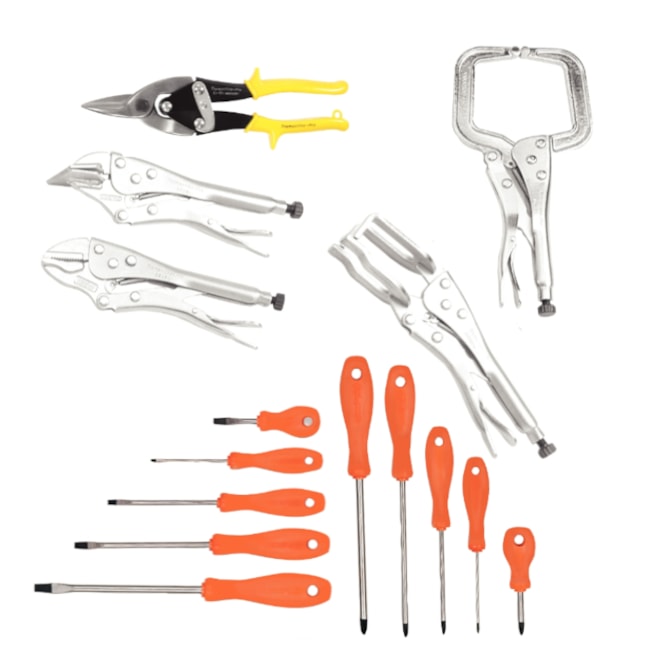 Jogo de Ferramentas para Chapeador/Soldador com 60 Peças 44970063 TRAMONTINA PRO-228af102-8cae-4432-9df0-abb41372186f