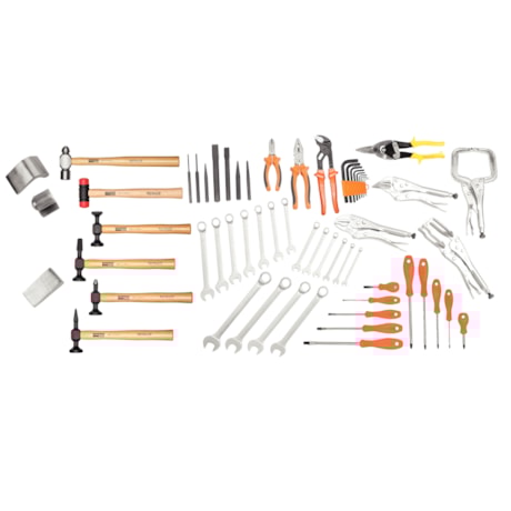 Jogo de Ferramentas para Chapeador/Soldador com 60 Peças 44970063 TRAMONTINA PRO-ef76ccf4-196e-4167-b63c-3e2095a65eb4