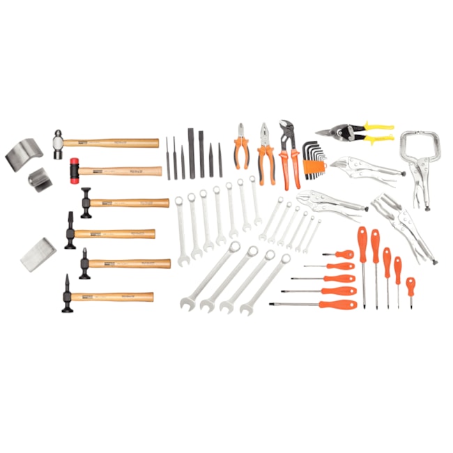 Jogo de Ferramentas para Chapeador/Soldador com 60 Peças 44970063 TRAMONTINA PRO-c6889d7a-8519-478b-9f07-3062287f5acd