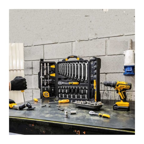 Jogo de Ferramentas para M.R.O com 128 Peças 3599110128 VONDER-4f04d9ba-f6e5-40b7-8c2f-4e52a9dae77a