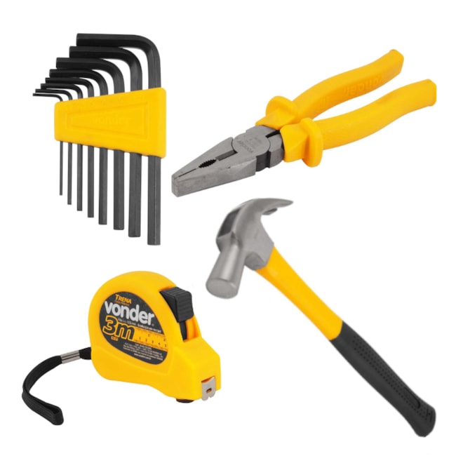 Jogo de Ferramentas para M.R.O com 36 Peças com Bolsa 3599100036 VONDER-3346cad9-0e1b-4406-bb6e-71e0c783c8d5