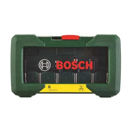 Jogo de Fresas para Tupia com Encaixe 1/4