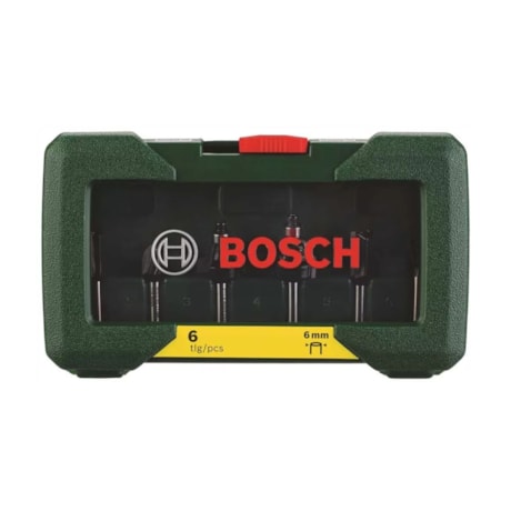 Jogo de Fresas para Tupia com Encaixe 6mm com 6 Peças 2607019464 BOSCH-606fa0e2-7cf7-42af-8576-3bcb9cac4d13