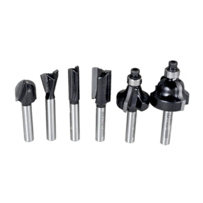 Jogo de Fresas para Tupia com Encaixe 6mm com 6 Peças 2607019464 BOSCH-a374d119-60c9-4f1b-be56-f5c64eb06ae0