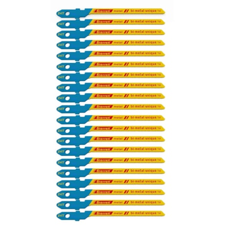 Jogo de Lâminas de Serra Tico Tico Bimetal 50mm para Metal 20 Peças BU232-20 STARRETT-0e50200f-a1dd-4147-95b9-8b2c3efb3082