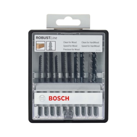 Jogo de Lâminas de Serra Tico Tico para Madeira T 10 Peças 2607010540 BOSCH-b3edfdfa-16a5-4fb3-9052-eec649b6820e