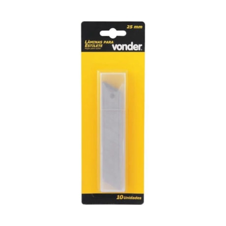 Jogo de Lâminas para Estilete Trapezoidal com 10 Lâminas 3599250001 VONDER-9c8bab4f-c0cd-4e11-a878-bae1fa189303