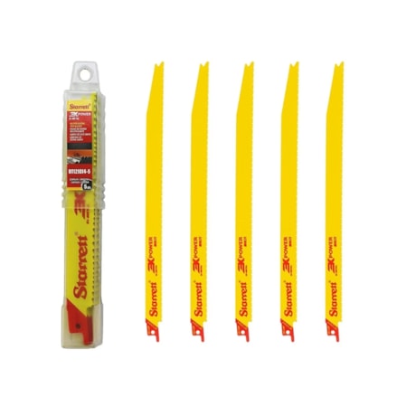 Jogo de Lâminas Serra Sabre Bi-Metal 12