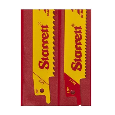 Jogo de Lâminas Serra Sabre Bimetal 5 Peças SB6-A STARRETT-de6b3780-3329-4816-add0-1fe99f2297f4