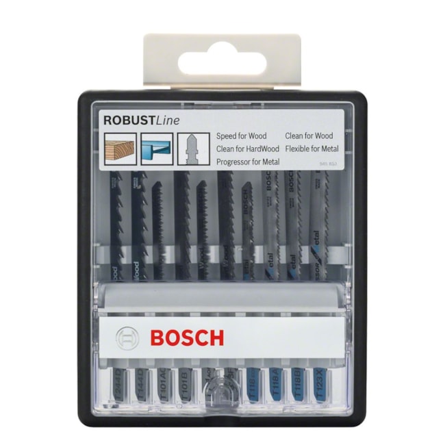 Jogo de Lâminas Serra Tico Tico T Metal / Madeira com 10 Peças 2607010542 BOSCH-e82c45e8-2c0e-44be-b646-3c667623b081