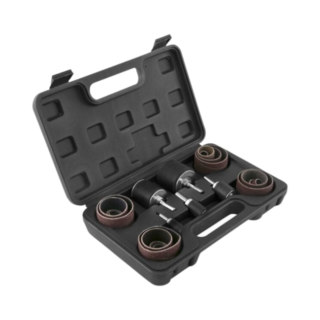 Jogo de Lixas Tubulares para Furadeira Parafusadeira com 25 peças Grão 80 1250005025 VONDER-42878ed0-ed4d-49ef-9975-06ee22a46001