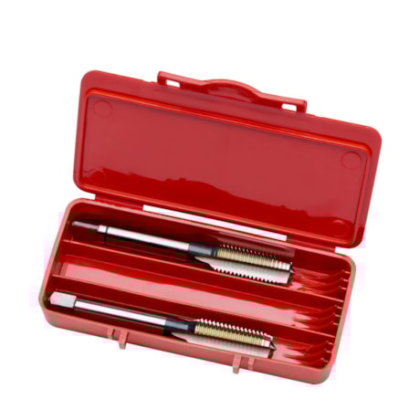 Jogo de Macho MAN HSS MF 12 x 1.25 DIN2181 com 2 Peças E105M12X1.25NO9 DORMER