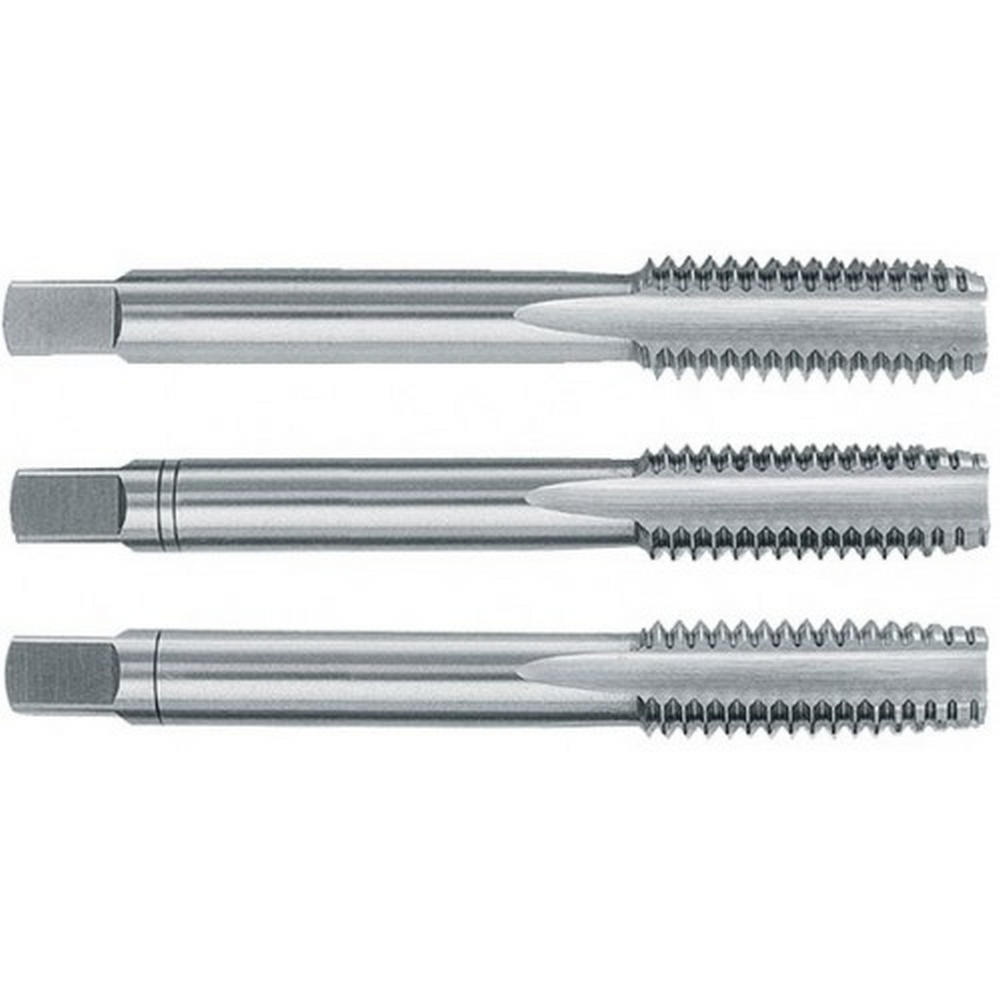 Jogo de Macho Manual HSS M16x2,00mm Din 352 3 Peças HTOM101